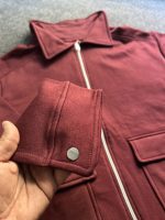 Cotton Shacket (Maroon) - Image 4