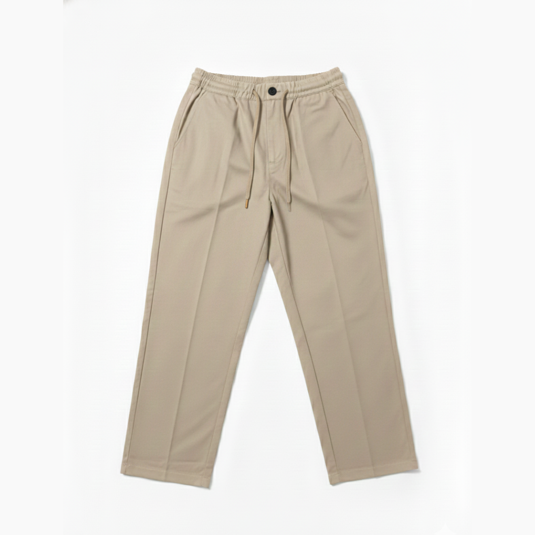 Untitled design (1) Cotton Baggy Pant (Khaki) - Image 1