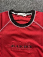 Premium Cotton T-shirt (Black-Red) - Image 3