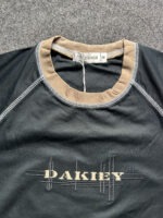 Premium Cotton T-shirt (Black-Off white) - Image 3